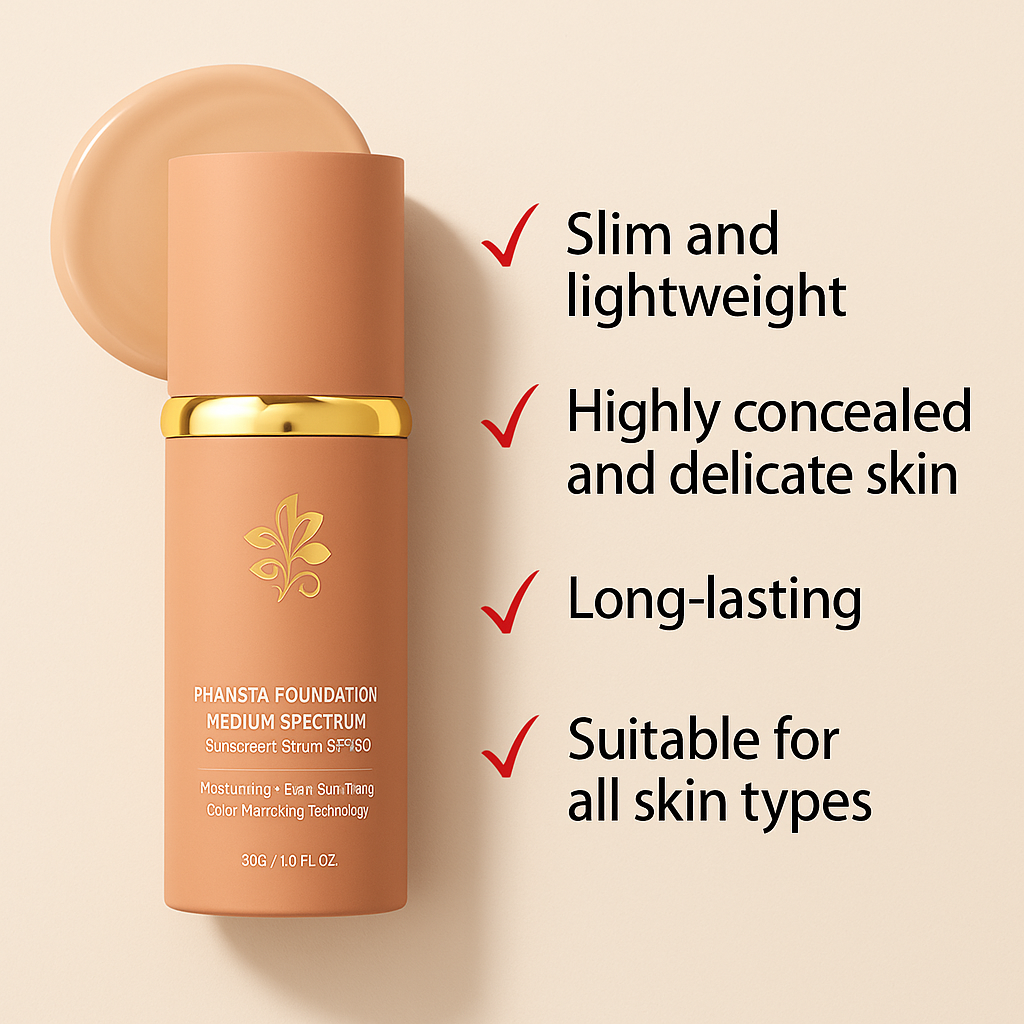 Biomimic Bellé Foundation – 4-in-1 Light Spectrum with SPF 50+ Protection